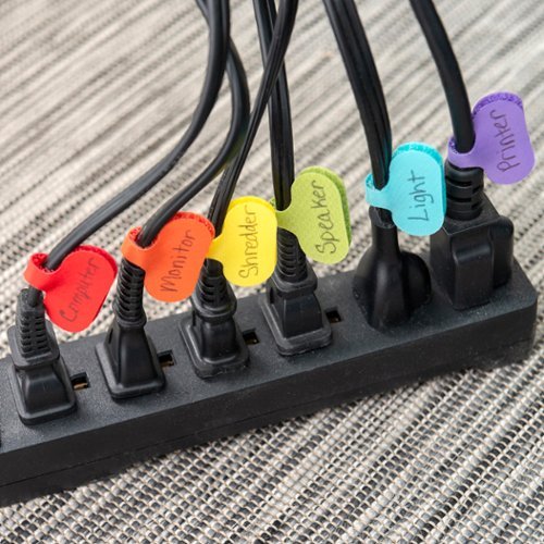 Wrap-It Storage Cord Identification Labels (12-Pack) - Assorted Colors HOW TO BUY