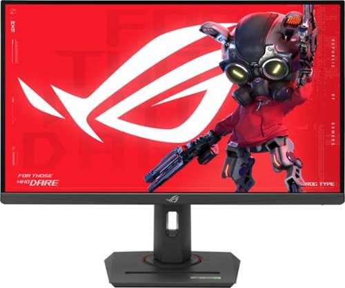 ASUS - ROG Strix 27" LED UHD 160Hz G-SYNC/FreeSync Gaming Monitor with HDR (HDMI, DisplayPort) - Black