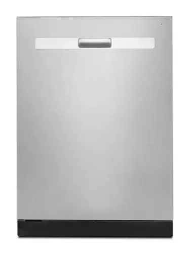 Front. Whirlpool - 24 - Top Control Built-In Hybrid with Stainless Steel Tub Dishwasher with 3rd Rack, Fan Dry,  51 dBA - Fingerprint Resistant Stainless Steel.