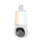 Lorex - Connect 2K Wi-Fi Smart Lightbulb Pan-Tilt Security Camera - White-Front_Standard