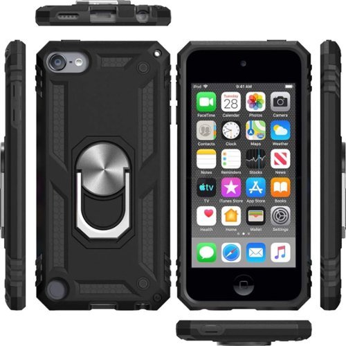 SaharaCase DualShock Series Case for Apple iPod Touch 7th Generation - Black WORLDWIDE DELIVERY