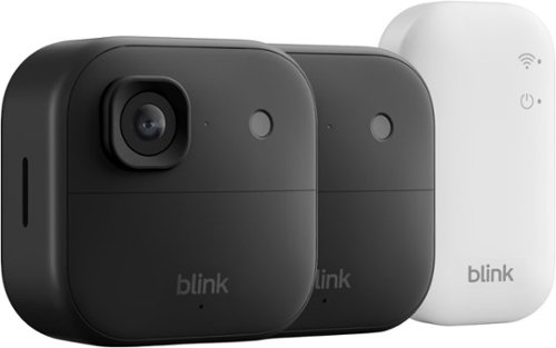 Blink - Outdoor 2K+ 2K video resolution, Color night vision, Two-way audio with noise cancellation, Smart detection - 2CAM - Black