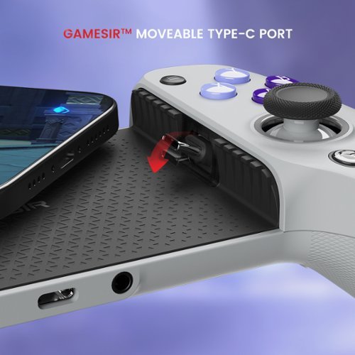 GameSir G8 Galileo USB-C Mobile Gaming Controller for Android & iPhone 15 Series, Plug & Play w/ Hall Effect Joysticks & Trigger - Gray SHOP ONLINE