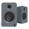 Kanto - REN Powered Bluetooth Bookshelf Speakers - Pair (Matte Grey) - Gray-Front_Standard