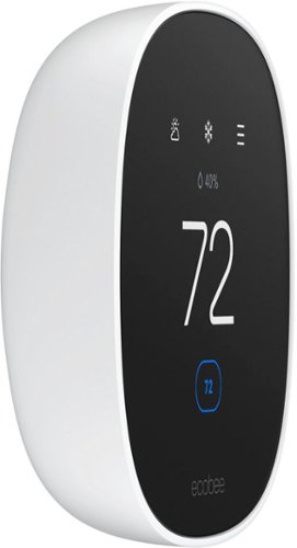 ecobee Smart Thermostat Essential - Programmable Wi-Fi Thermostat - Works with Siri, Alexa, and Google Assistant - White BUY IN DUBAI