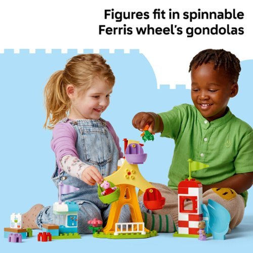 LEGO DUPLO Peppa Pig Funfair Toddler Toy 10453 GLOBAL SHIPPING