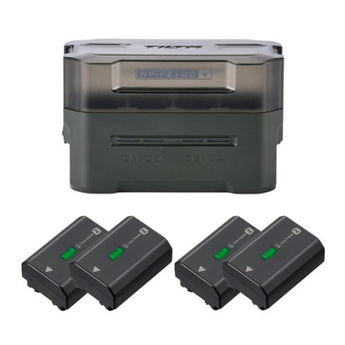 Sony Z Series NP FZ100 7.2V 2,280mAh Rechargeable Battery (4 Pack