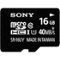 Sony - SR Series 16GB microSDHC UHS-I Memory Card-Front_Standard
