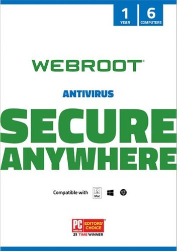  Webroot Internet Security with Antivirus Protection 2019 (6-Devices) (1-Year Subscription) - Android, Apple iOS, Mac OS, Windows