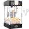 VEVOR - Popcorn Maker, 300W Popcorn Popper Machine, 2.5 Oz Kettle Makes 4 QT per Batch, Tabletop Popcorn Maker with PP Door - Black-Front_Standard