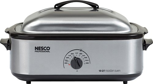  Nesco - 18-Quart Roaster Oven - Stainless-Steel