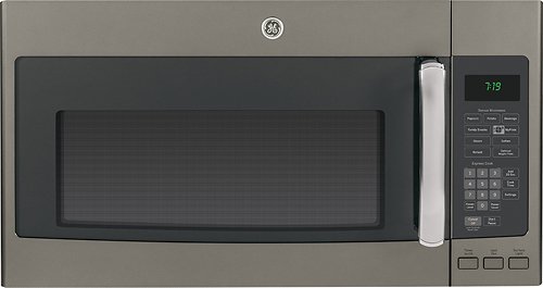  GE - 1.9 Cu. Ft. Over-the-Range Microwave - Slate