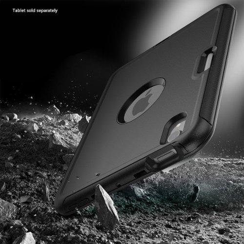 SaharaCase Raider Series Heavy Duty Folio Case for Apple iPad mini (A17 Pro) and iPad mini (6th Gen) - Scorpion Black BUY ONLINE
