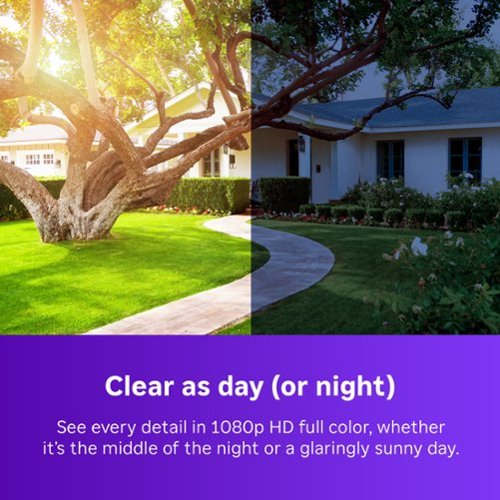 Roku Battery Camera for Easy Home Monitoring – 1080p HD, Rechargeable, Weather-Resistant, Spotlight, Wi-Fi 6 - White GLOBAL SHIPPING