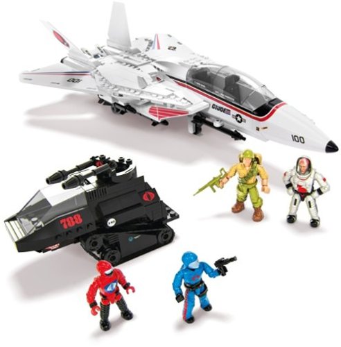 Mega Bloks G.I. JOE Skystriker vs. COBRA H.I.S.S. Building Set