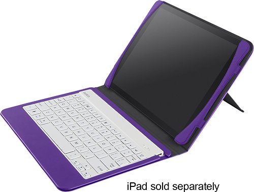  Belkin - QODE Keyboard/Cover Case for iPad Air, - Purple