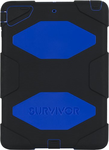  Griffin - Survivor Case for Apple® iPad® Air - Black/Blue
