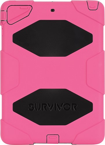  Griffin - Survivor Case for Apple® iPad® Air - Pink/Black
