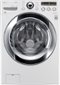 LG - SteamWasher 4.0 Cu. Ft. 9-Cycle Ultralarge-Capacity High-Efficiency Steam Front-Loading Washer - White-Front_Standard