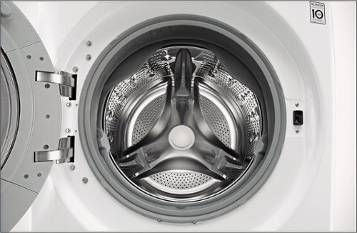LG - SteamWasher 4.0 Cu. Ft. 9-Cycle Ultralarge-Capacity High-Efficiency Steam Front-Loading Washer - White-Alt_View_Standard_6 
