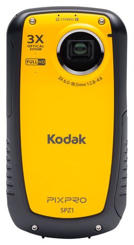  Kodak - SPZ1 14.4-Megapixel Digital Camera - Yellow