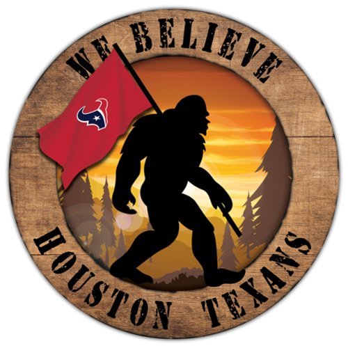 Fan Creations - 12'' We Believe Bigfoot Circle Sign - Multicolor-Front_Standard 