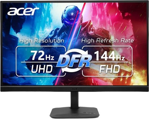 Acer - KA272K 27" 4K FHD 3840 x 2160 IPS , 144Hz, 0.5ms AMD FreeSync Gaming Monitor with HDR10 (DisplayPort, HDMI) - Black