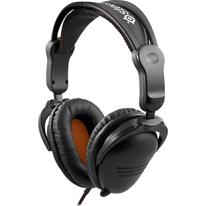  SteelSeries - 3H V2 On-Ear Gaming Headset - Black/Orange