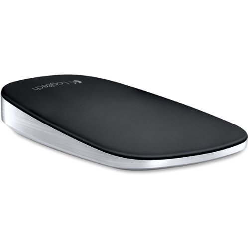  Logitech - T630 Ultrathin Optical Touch Mouse - Black