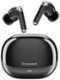 Tronsmart - Sounfii R4 True Wireless In-Ear Earbuds, 12mm Drivers with Big Bass, 4 Mics ENC Clear Call, Smart Touch Control - Black-Front_Standard