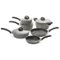 Ballarini - Parma Forged Aluminum 10-pc Nonstick Cookware Set - Gray-Angle_Standard