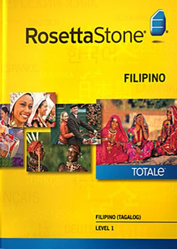  Rosetta Stone Version 4 TOTALe: Filipino (Tagalog) Level 1