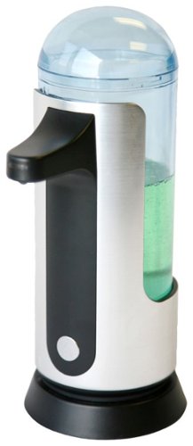 iTouchless - 16-Oz. Automatic Sensor Soap Dispenser - Stainless-Steel-Angle_Standard 