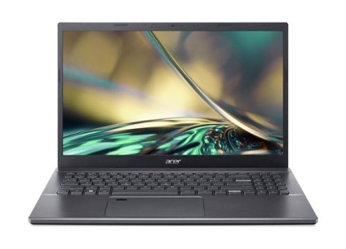 Acer - Aspire 5 15.6" Refurbished Laptop - Intel Core i7-1255U with 16GB Memory and 512GB Solid State Drive - Steel Gray-Front_Standard 
