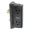 Tripp Lite - TLP4BK 4 AC Outlets 720 J Protect It! Surge Protector - Black-Front_Standard