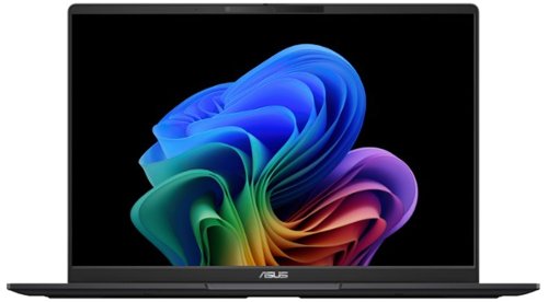 ASUS - Vivobook S 14 - 14" OLED Laptop - Copilot+ PC - Intel Core Ultra 5 - 16GB Memory - 512GB SSD - Neutral Black-Front_Standard