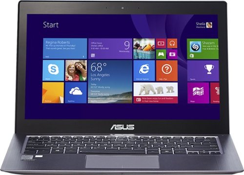  ASUS - 13.3&quot; Touch-Screen Laptop - Intel Core i5 - 4GB Memory - 500GB HDD + 16GB Solid State Drive