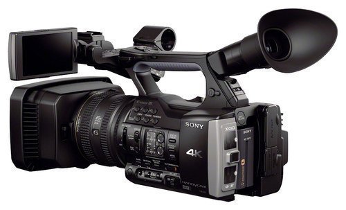  Sony - Handycam AX1 4K Flash Memory Premium Camcorder - Black