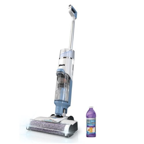  Shark - HydroVac Cordless Pro XL 3-in-1 Vacuum, Mop and Self-Cleaning System with LED Headlights &amp; XL Clean Tank - Pure Water