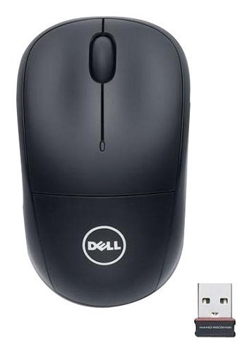 Dell - WM123 Wireless Optical Mouse - Black/Gray
