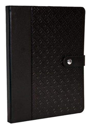  Sumdex - CrossWork-T Folio Stand Case for Apple® iPad® 2, iPad 3rd Generation and iPad with Retina - Black