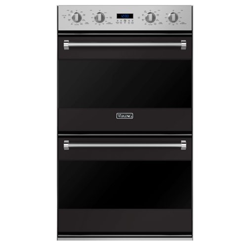 Viking - 30" Double Electric Wall Oven-Onyx - Onyx