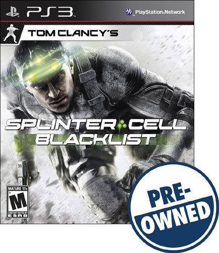  Tom Clancy's Splinter Cell: Blacklist - PRE-OWNED - PlayStation 3