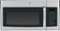 GE - 1.7 Cu. Ft. Over-the-Range Microwave - Stainless Steel with Black Accents-Front_Standard