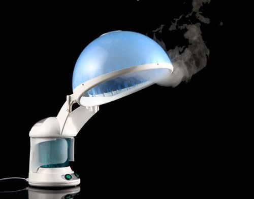 Prospera Hot Mist Nano Facial and Hair Steamer - White GLOBAL SHIPPING