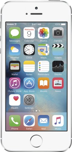  Apple - iPhone® 5s 32GB - Silver (Sprint)