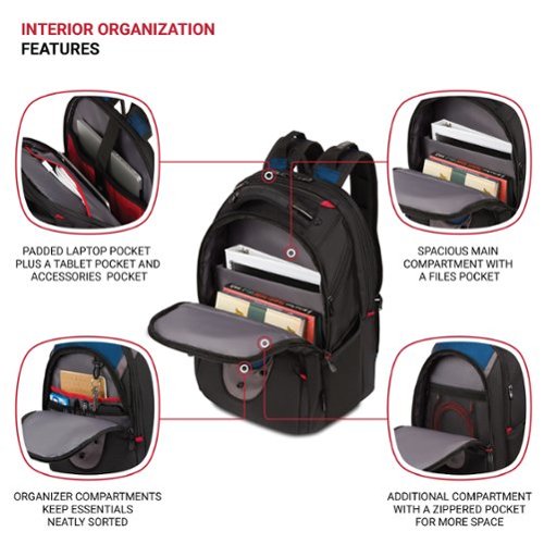 SwissGear Ibex Backpack for 17'' Laptop - Blue BUY IN QATAR