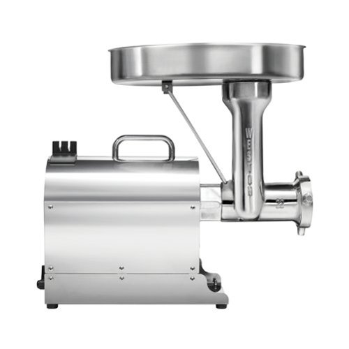 Weston - Pro Series #22 Electric Meat Grinder and Sausage Stuffer - Silver-Front_Standard 