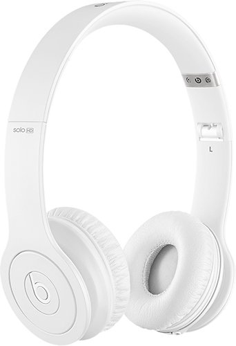  Beats Solo HD On-Ear Headphones - Drenched in White