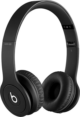  Beats Solo HD On-Ear Headphones - Drenched in Black